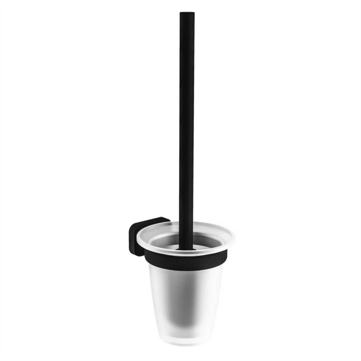Eastbrook Asti Toilet Brush and Holder in Matt Black