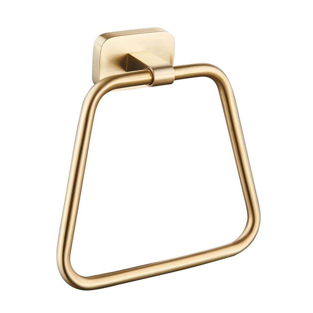 Eastbrook Asti Towel Ring Brushed Brass