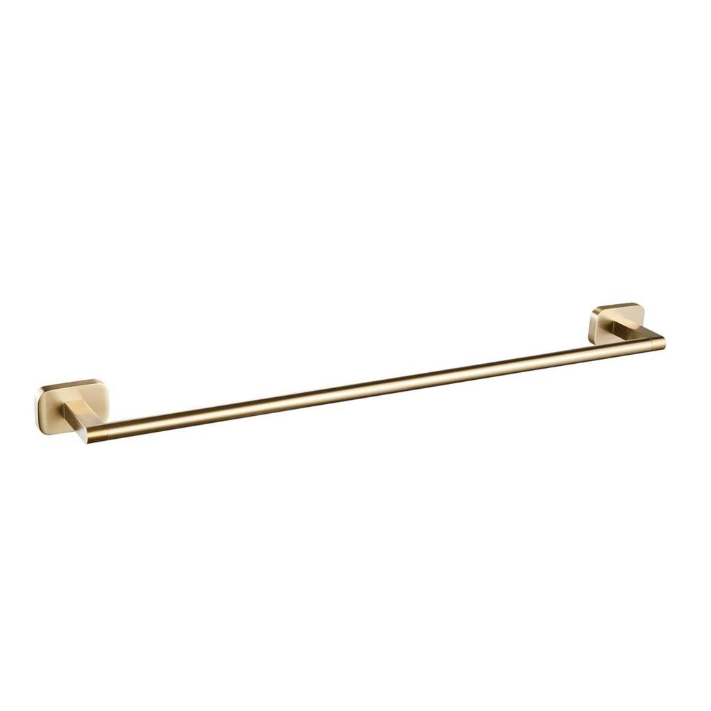 Eastbrook Asti 600mm Single Towel Rail Brushed Brass