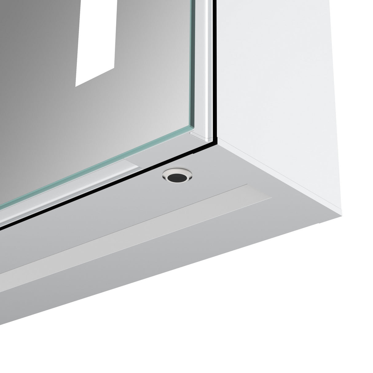 Ajax Tintern 500mm One Door LED Mirrored Bathroom Cabinet