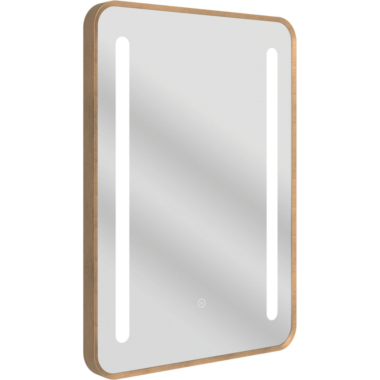 Ajax Faulding 500mm x 700mm Brushed Bronze LED Mirror