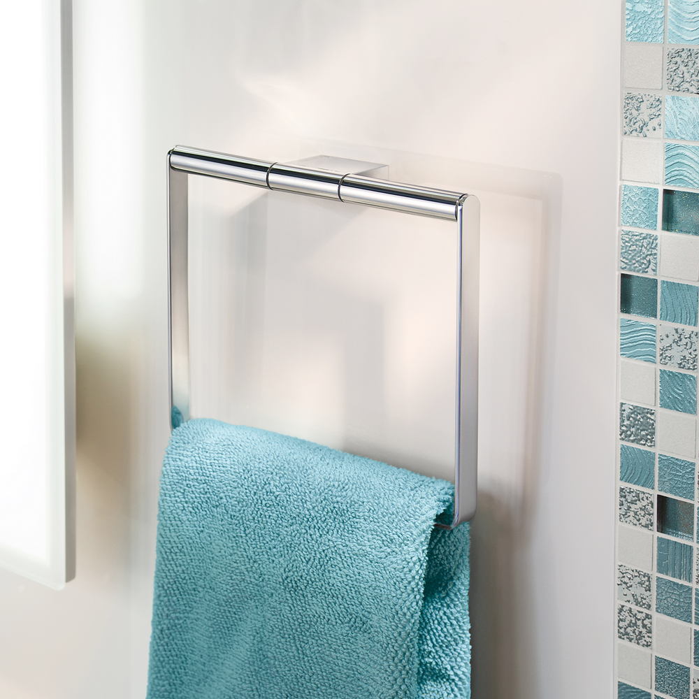 Smedbo Air Towel Ring in Polished Chrome