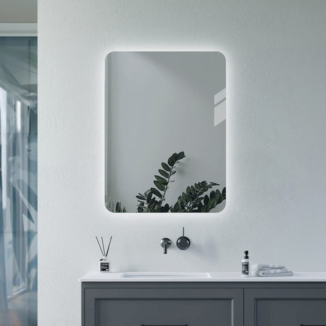 Ajax Sanctuary 1200mm x 600mm Rectangular LED Mirror
