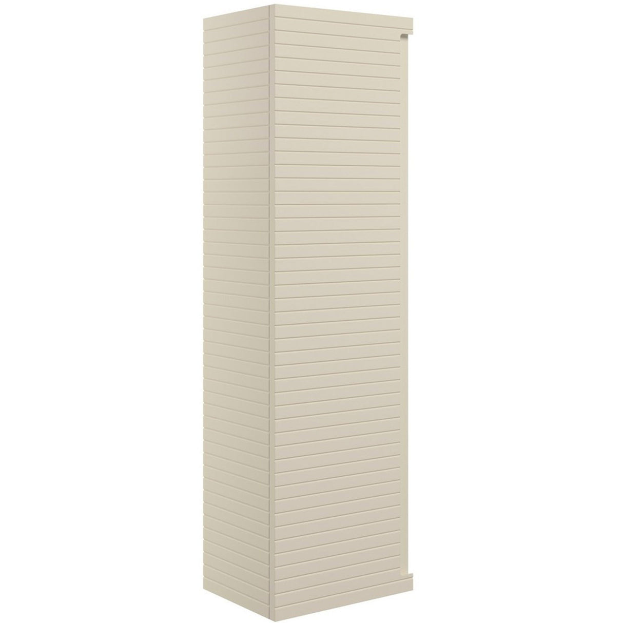Ajax Barnoldby 350mm Wall Hung Tall Storage Unit in Matt Cotton