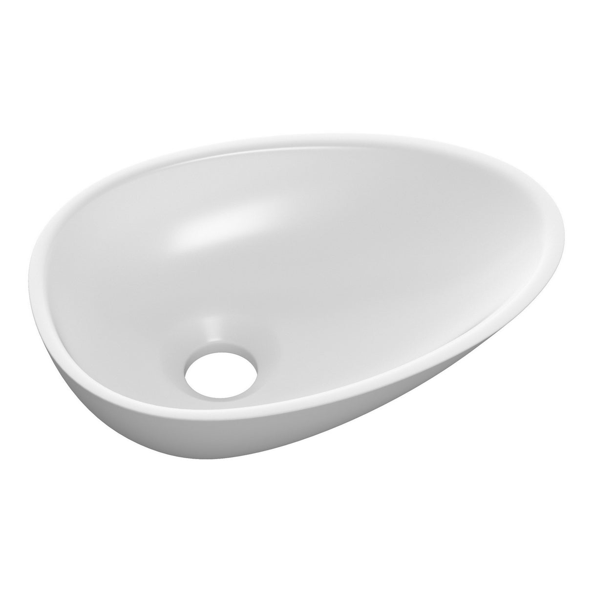 Ajax Barton White 320mm Mini Countertop Basin