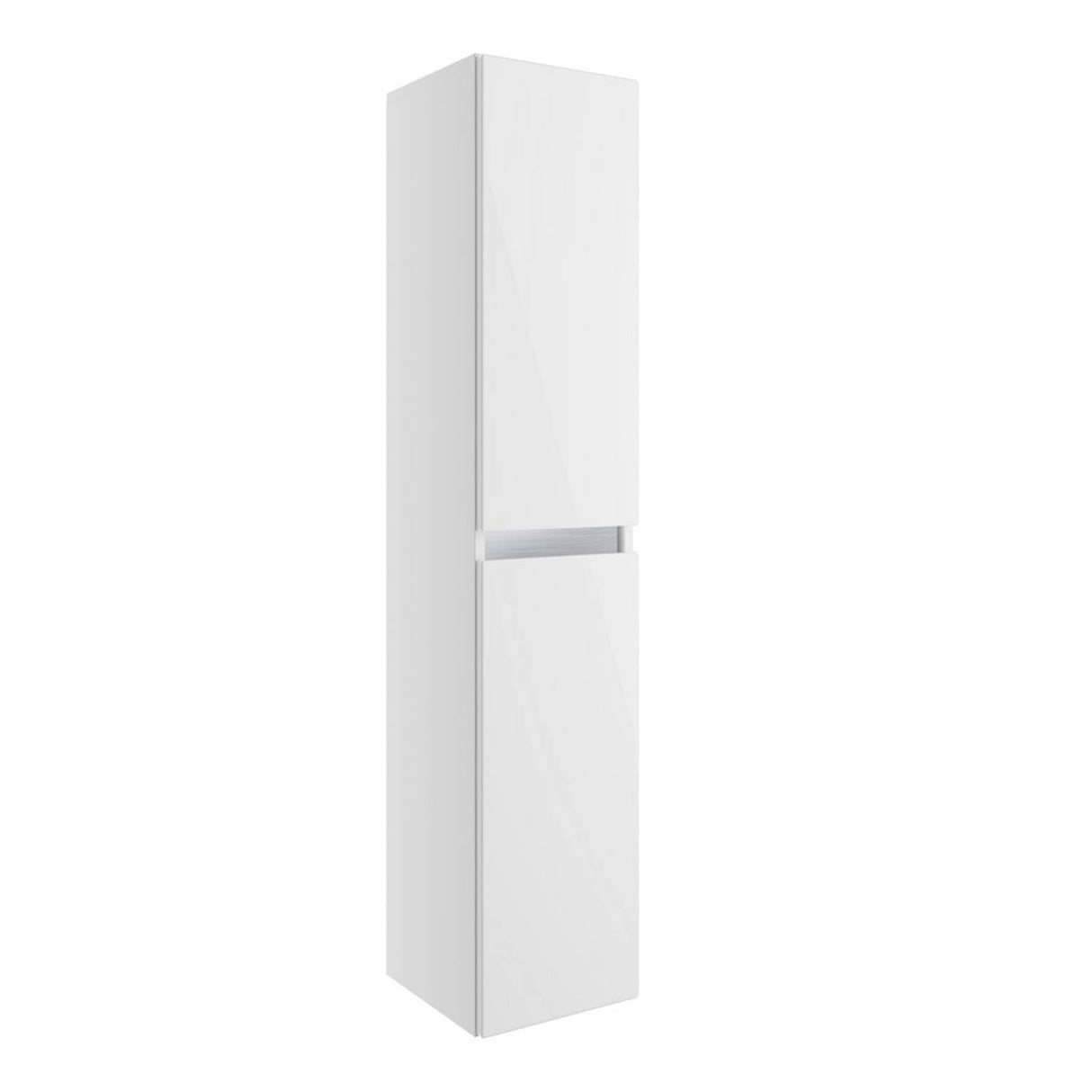 Ajax Brookenby 300mm Wall Hung Tall Storage Unit in Gloss White