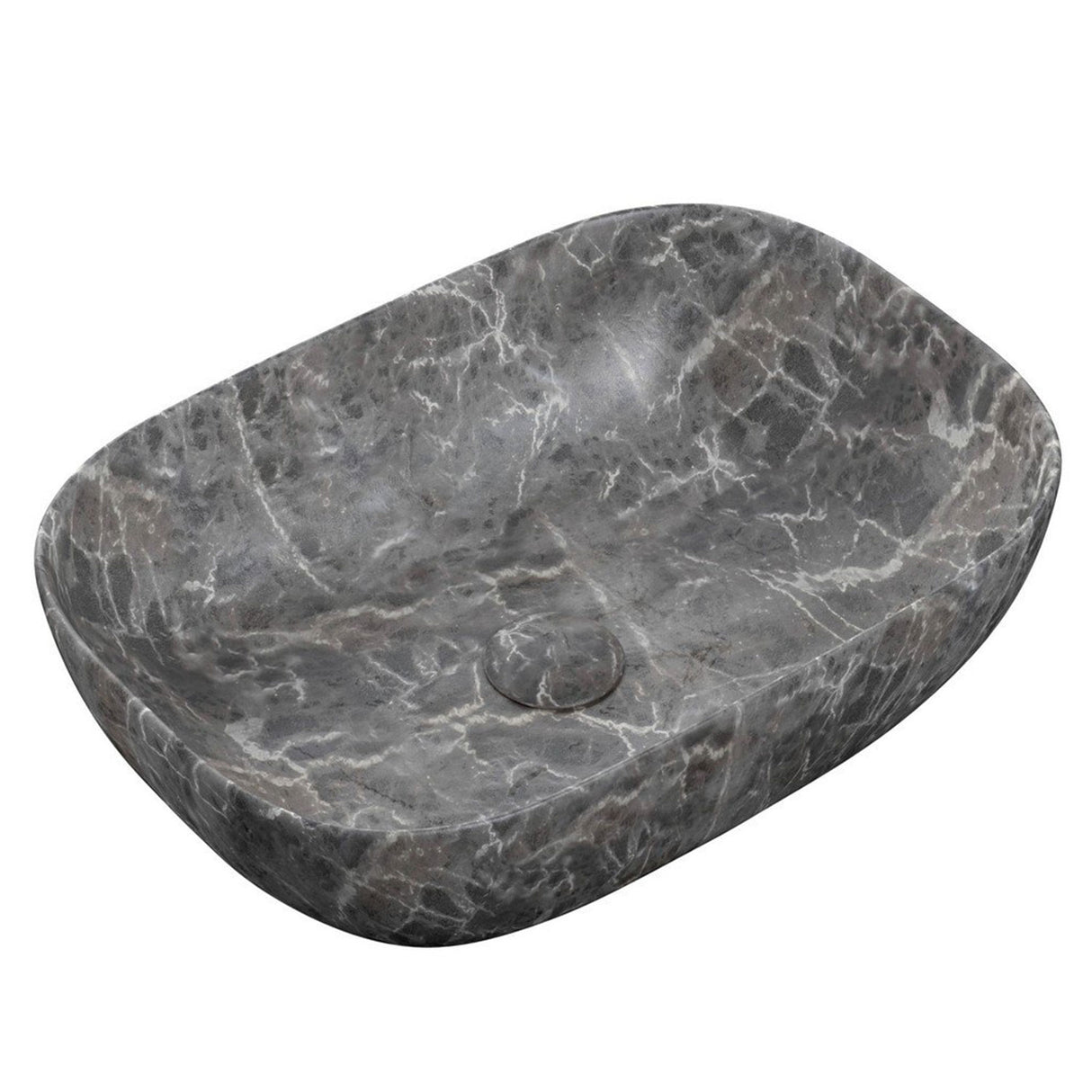 Ajax Cadwell Ceramic Countertop Basin Grey