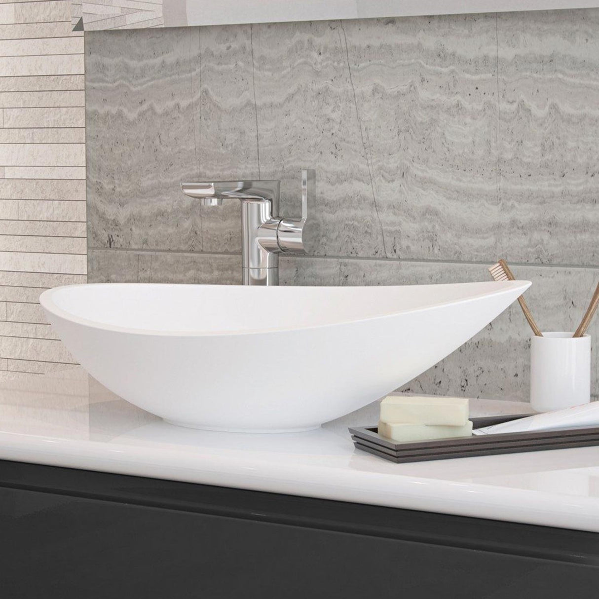 Ajax Elkington Countertop Basin lifestyle