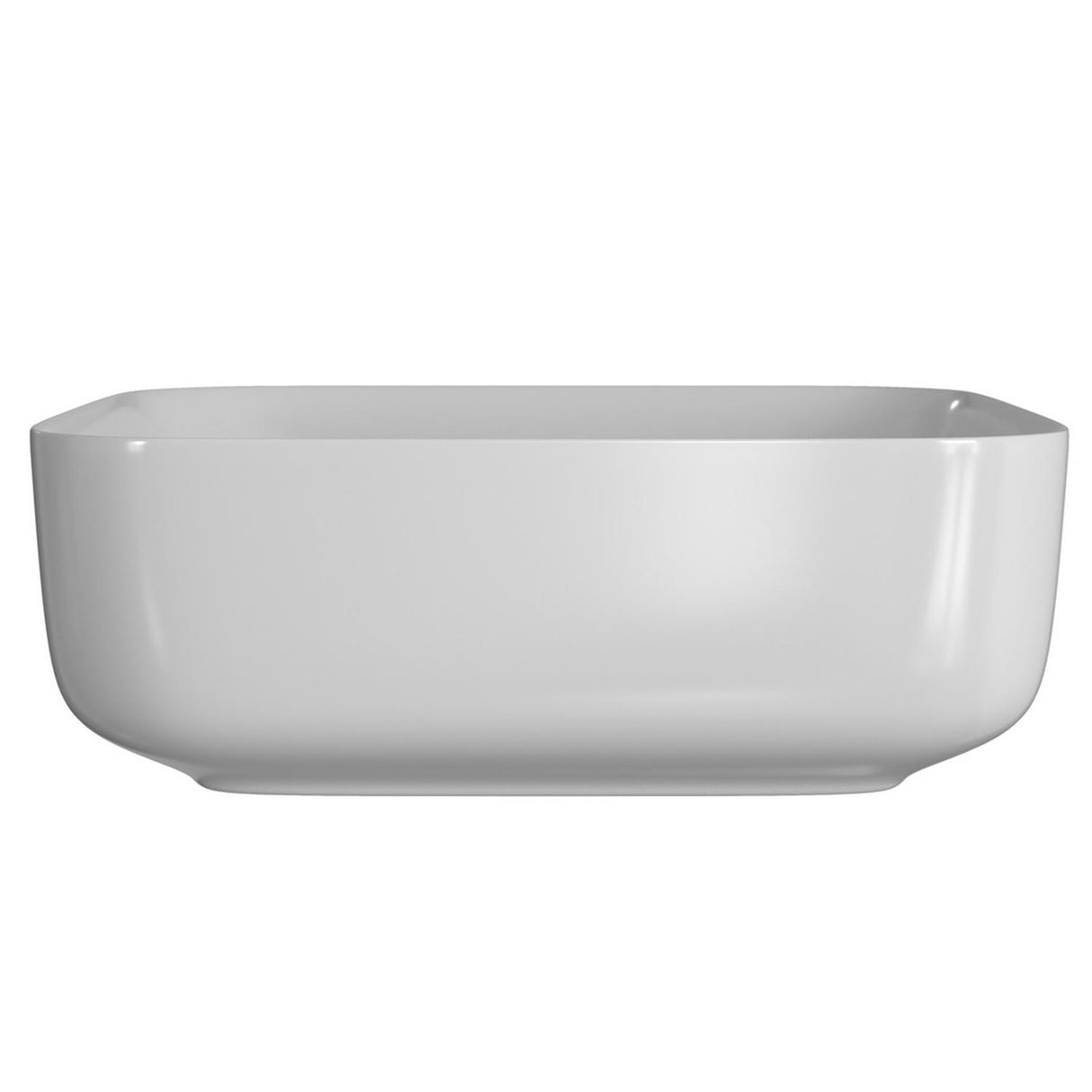 Ajax Hainton 400mm Square Ceramic Countertop Basin in Matt White 4