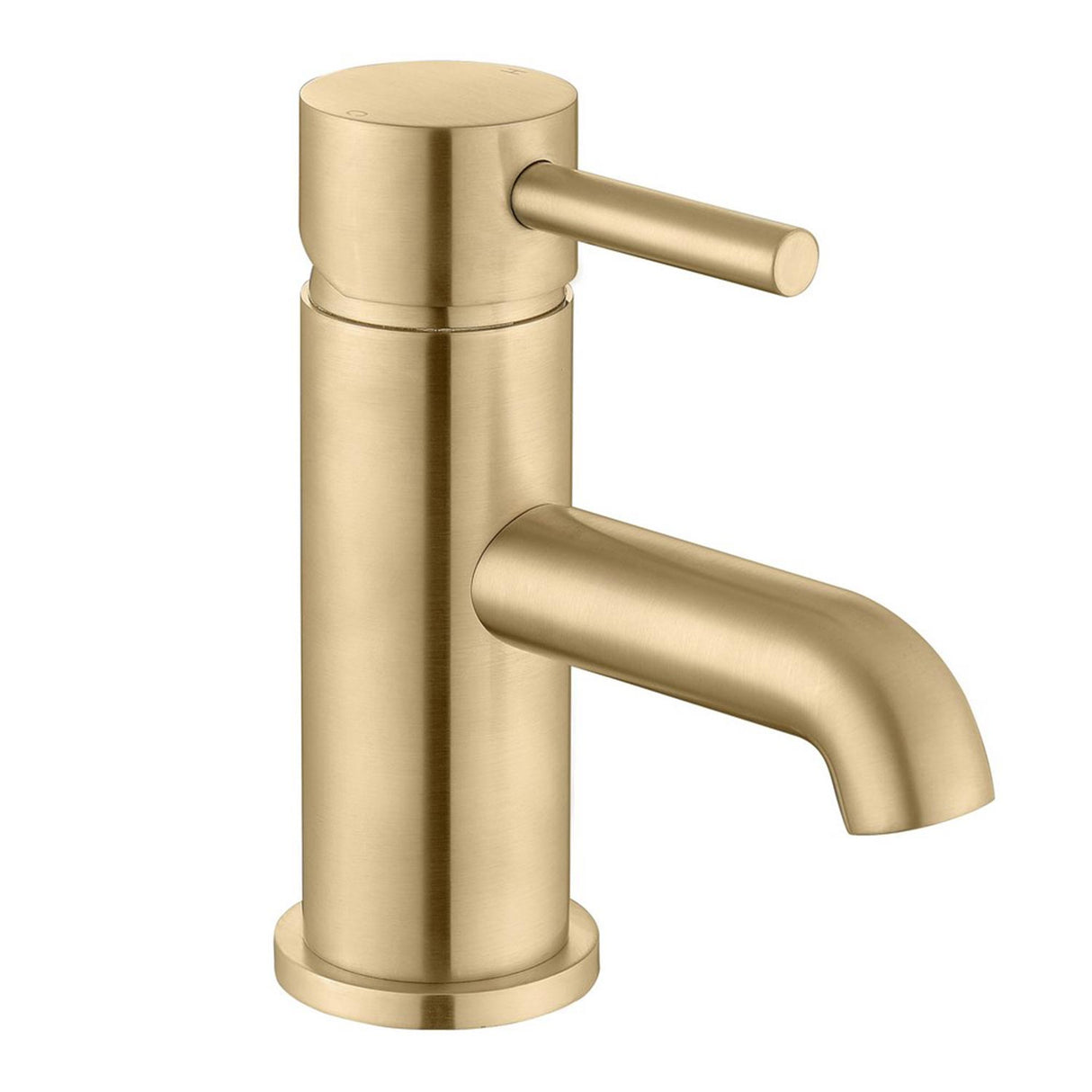 Ajax Ouse Basin Mixer with Waste In Brushed Brass