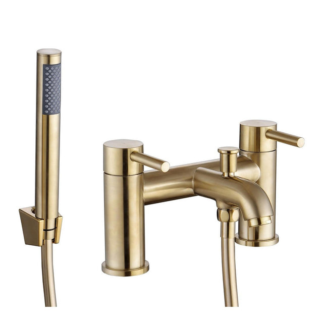 Ajax Ouse Bath Shower Mixer in Brushed Brass