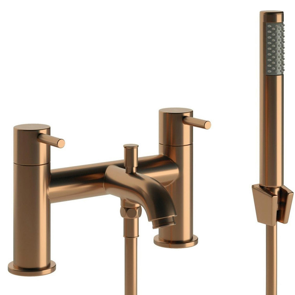Ajax Ouse Bath Shower Mixer in Brushed Bronze