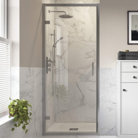 Ajax Reni 8mm Chrome Hinged Shower Door AJAX3813