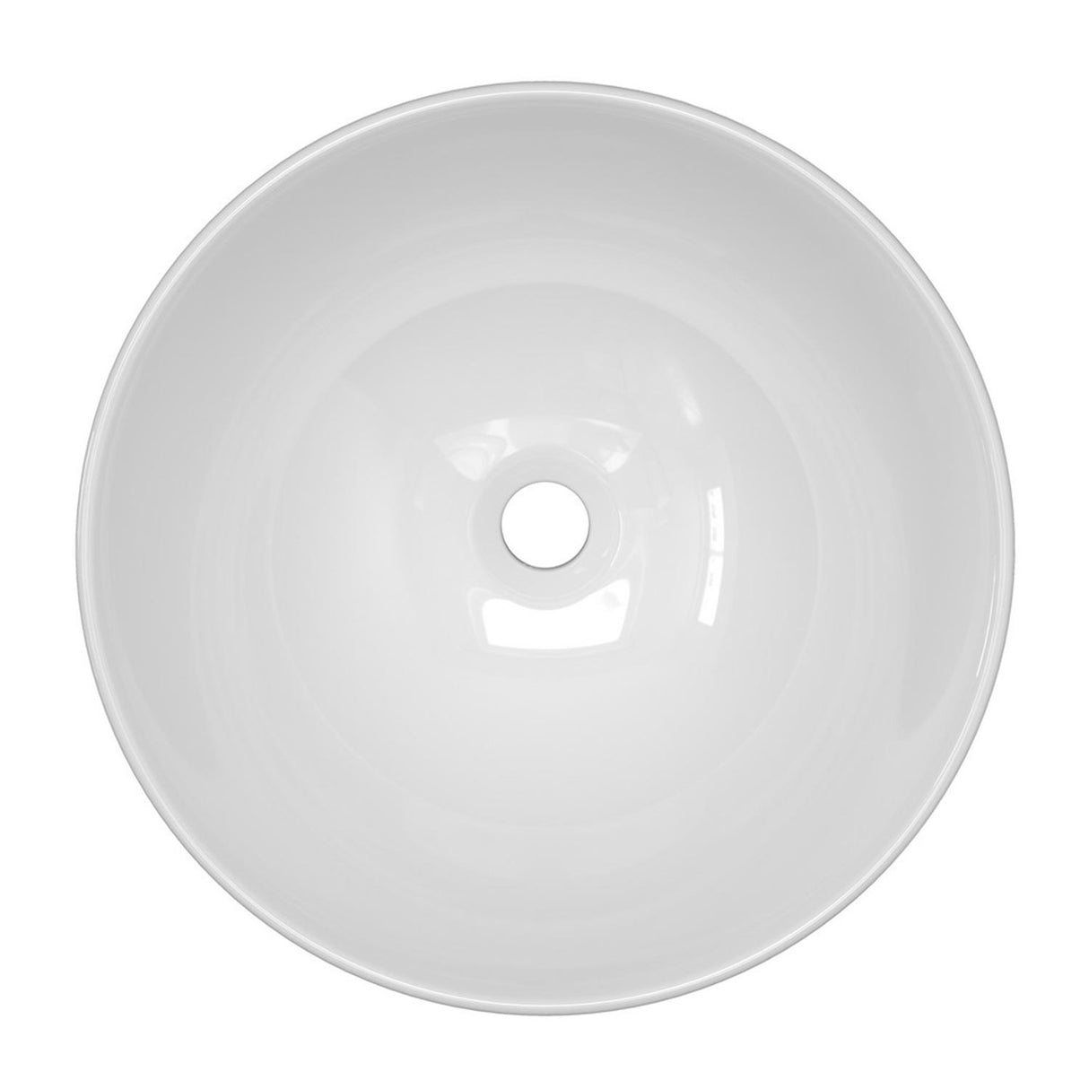 Ajax Swallow Round 410mm Ceramic Countertop Basin 2