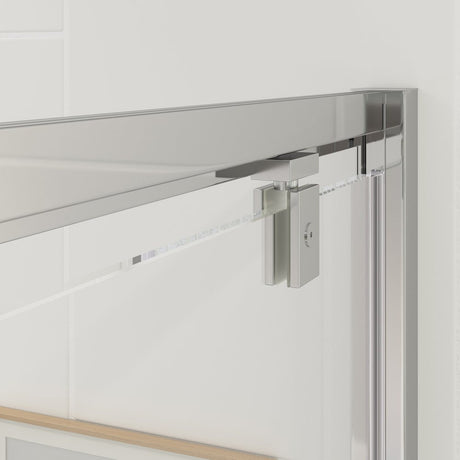 Ajax Tori 6mm Chrome Pivot Shower Door tops
