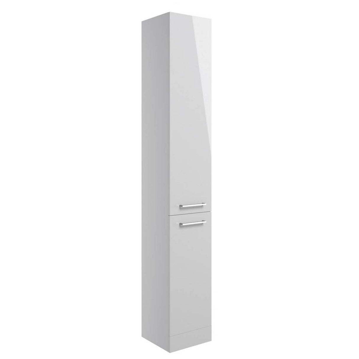 Ajax Walesby Floor Standing 350mm Tall Storage Unit in Gloss Grey