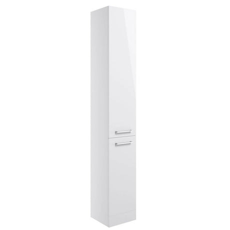 Ajax Walesby Floor Standing 350mm Tall Storage Unit in Gloss White