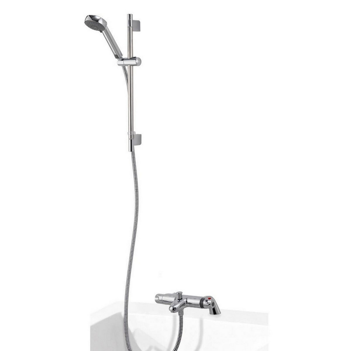 Aqualisa Midas 100 Bath Shower Mixer with Adjustable Head MD100BSM