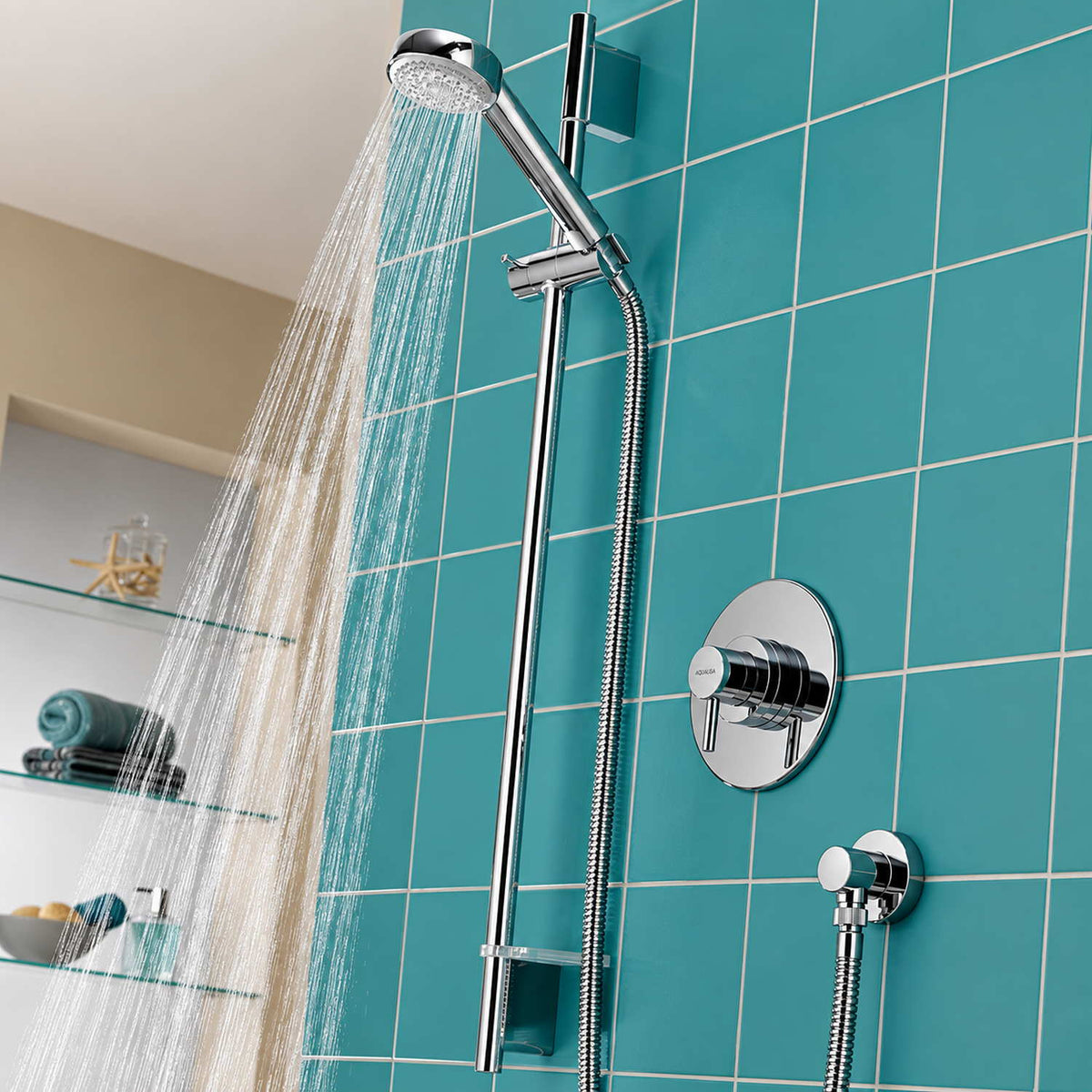 Aqualisa Siren Concealed Mixer Shower with Adjustable Head Lifestyle SRN001CA