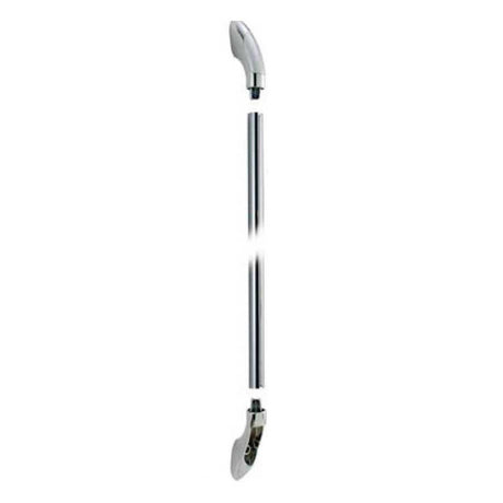 Aqualisa Slide Rail with Brackets in Chrome