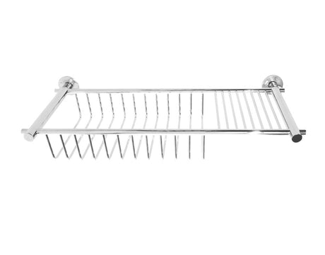 Arley Soap and Sponge Basket in Chrome