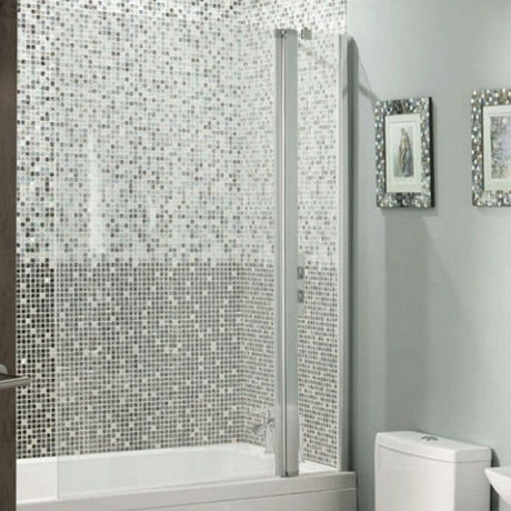 Beaufort 1000 x 1400mm Hinged Bath Screen
