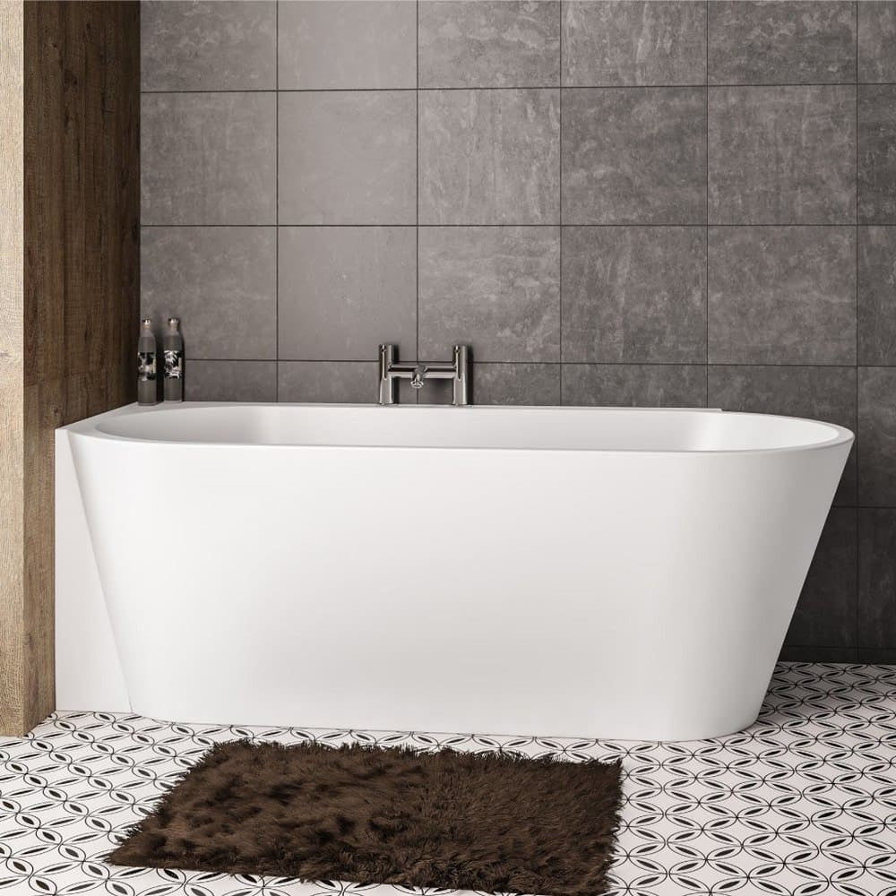 Beaufort Bray 1600 x 780mm Left Handed Freestanding Bath Front