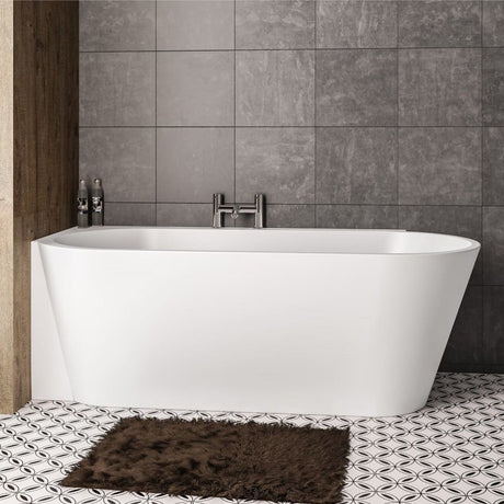 Beaufort Bray 1600 x 780mm Left Handed Freestanding Bath Front