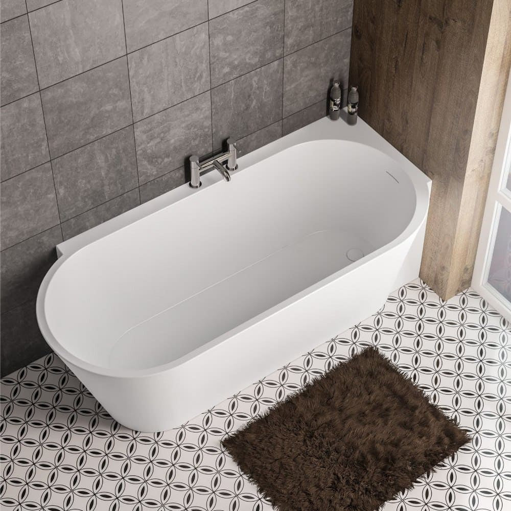 Beaufort Bray 1600 x 780mm Right Handed Freestanding Bath Top