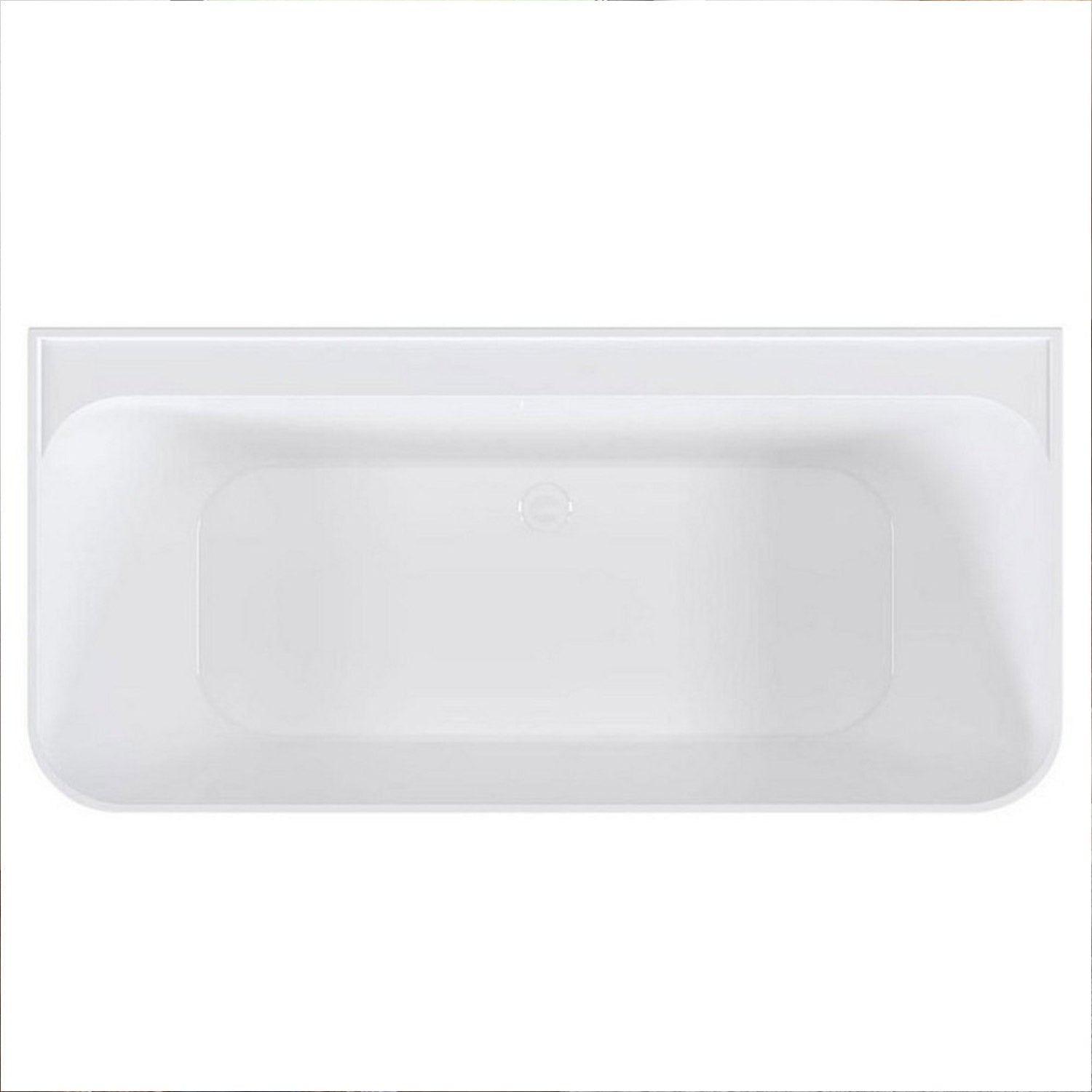 Beaufort Brockland Square 1600 x 750mm Freestanding Bath in Gloss White