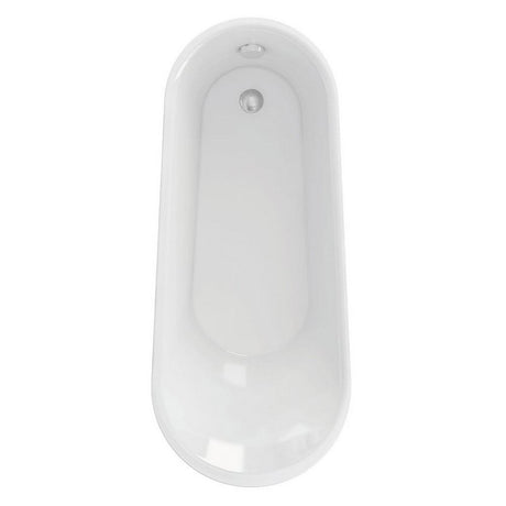Beaufort Richmond 1620 x 690mm Gloss White Freestanding Bath