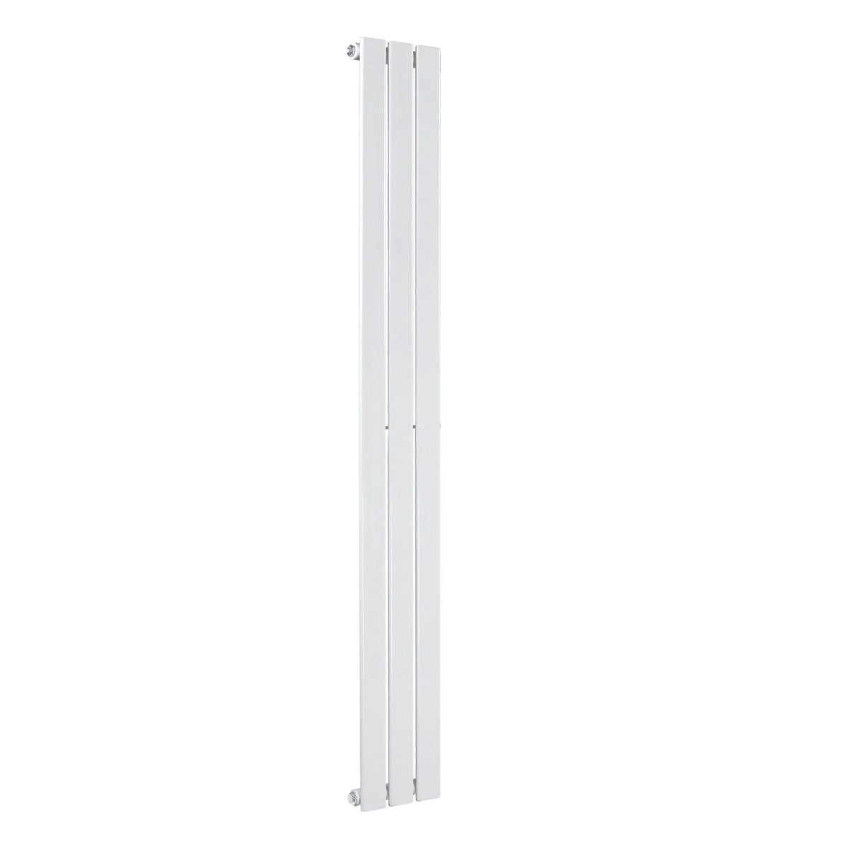 Bravo 1800 x 204mm White Vertical Single Designer Radiator