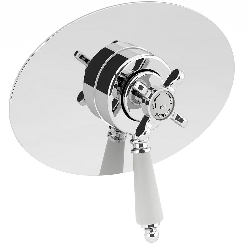 Bristan 1901 Thermostatic Recessed Single Outlet Shower Valve