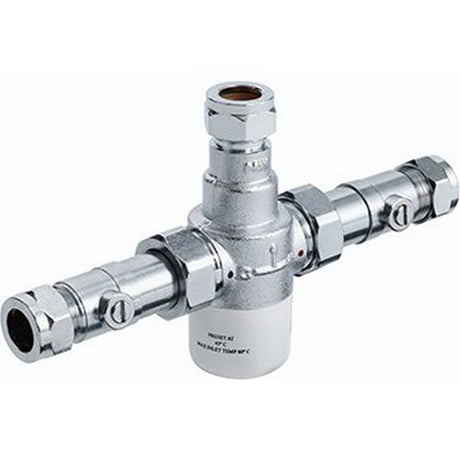 Bristan 15mm TMV3 Thermostatic Mixing Valve with Isolation