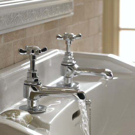 Bristan 1901 Basin Taps Chrome Life