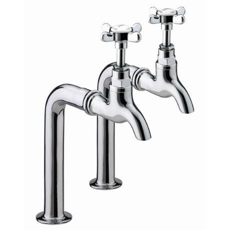 Bristan 1901 Kitchen Bib Taps in Chrome