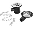 Bristan ABS Slotted Bath Waste with Chrome Plug and Chain