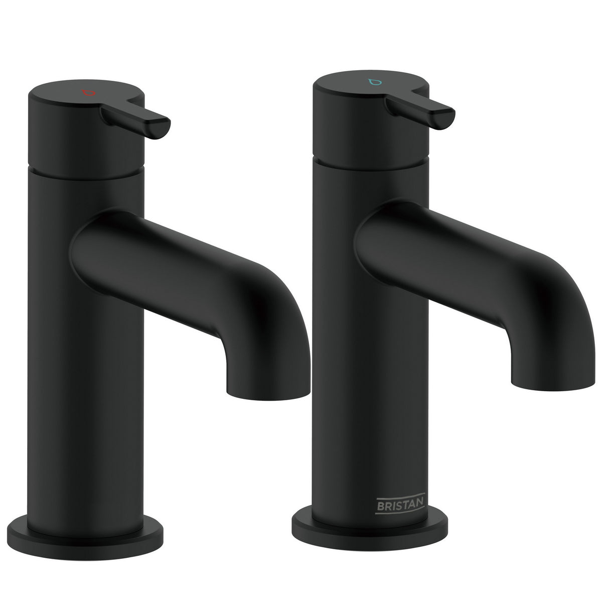 AL1/2BLK Bristan Altum Black Basin Taps