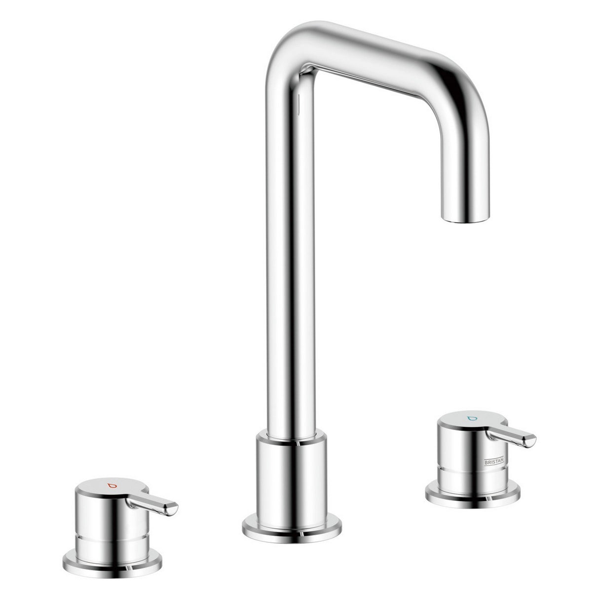 AL3THBASC Bristan Altum Chrome 3TH Deck Mounted Basin Mixer