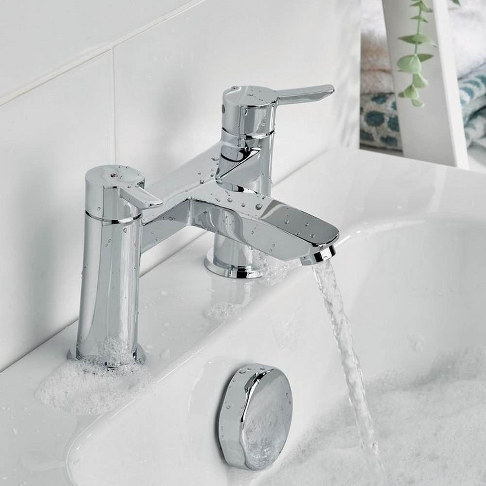 Bristan Apelo Bath Filler in Chrome lifestyle