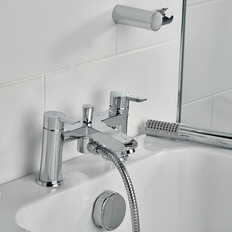 Bristan Apelo Bath Shower Mixer in Chrome lifestyle