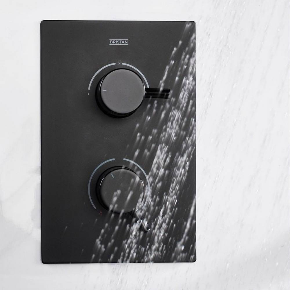 Bristan Apelo Black Concealed Shower Pack valve