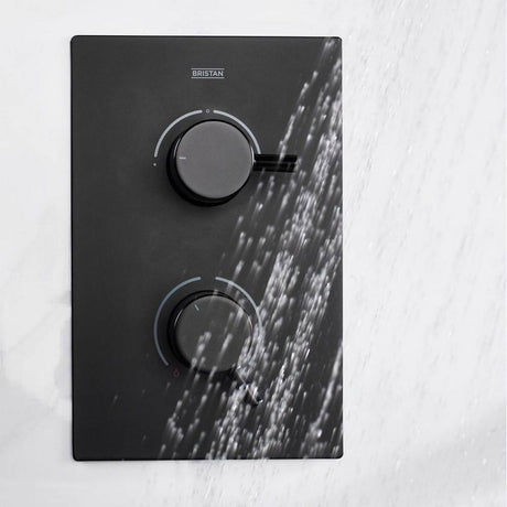 Bristan Apelo Black Concealed Shower Pack valve