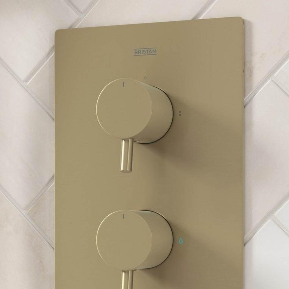 Bristan Apelo Brushed Brass Concealed Shower Pack Valve