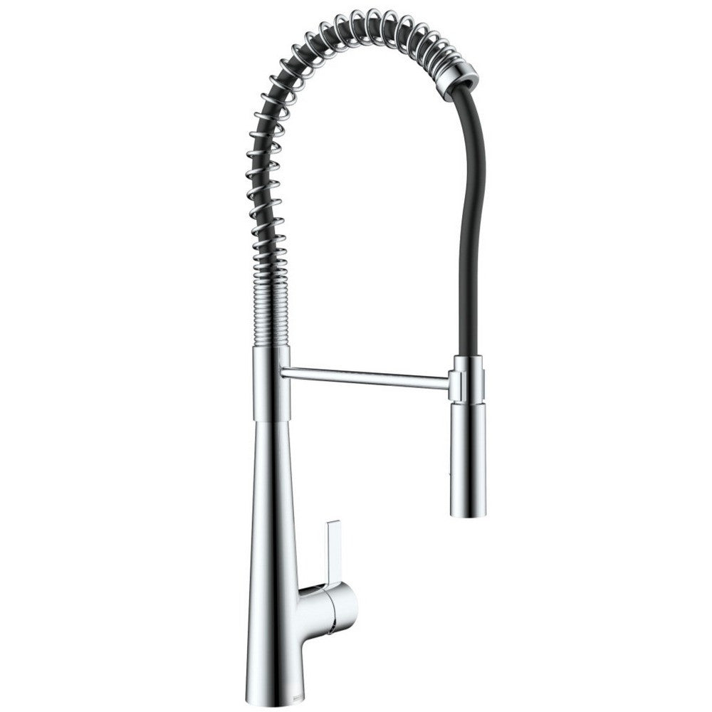 Bristan Axia Professional Pull Down Kitchen Sink Mixer in Chrome