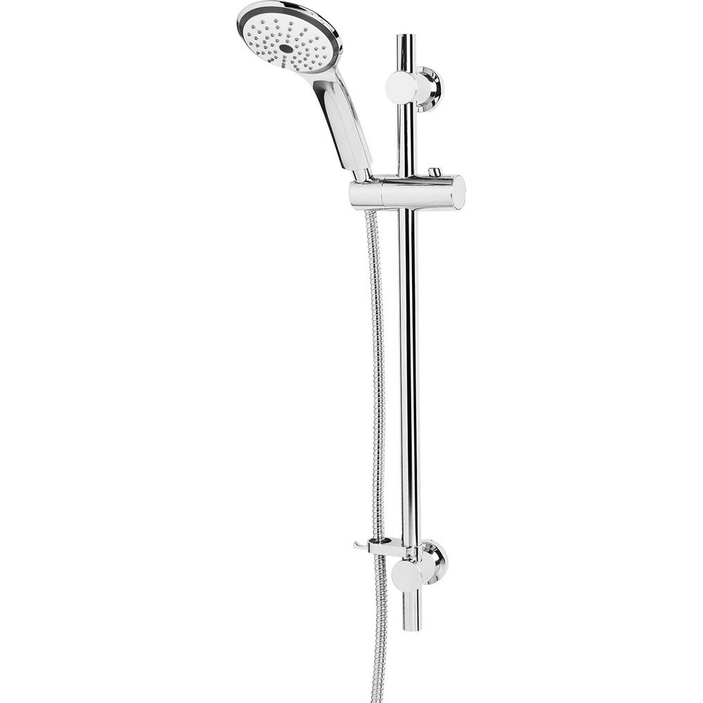 Bristan Cascade Shower Kit with Single Function Large Handset in Chrome
