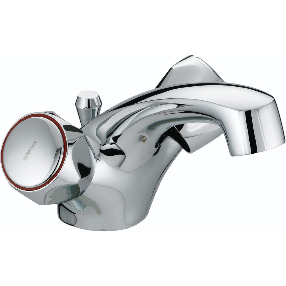 Bristan Club Utility Dual Flow Basin Mixer With Pop Up Waste