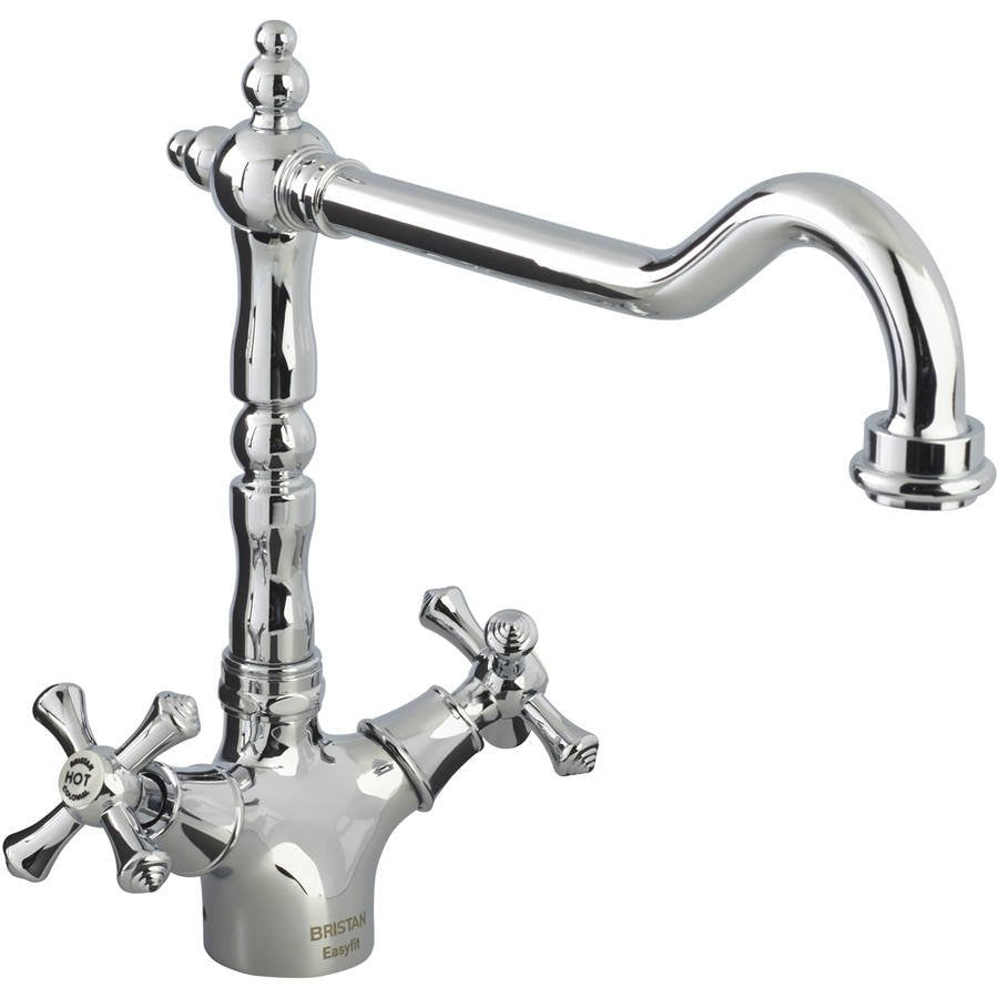 Bristan Colonial Easyfit Kitchen Sink Mixer in Chrome