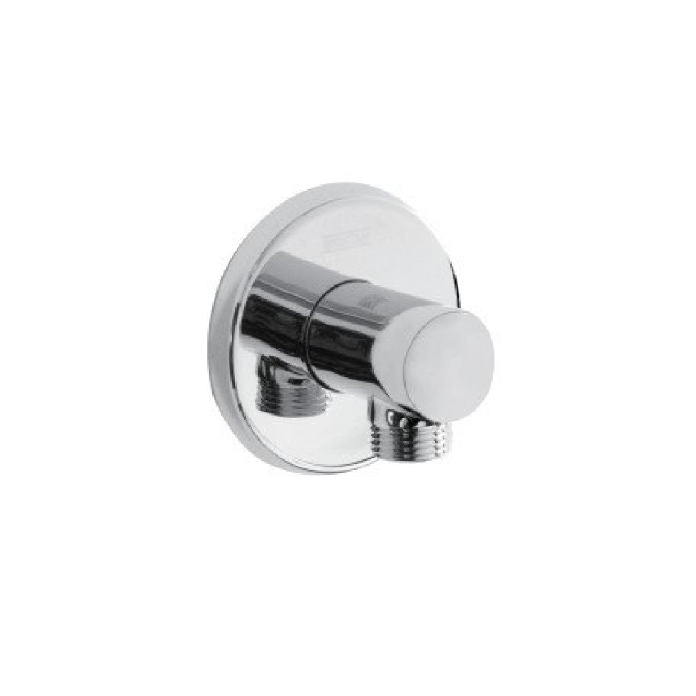 Bristan Contemporary Round Shower Wall Outlet in Chrome