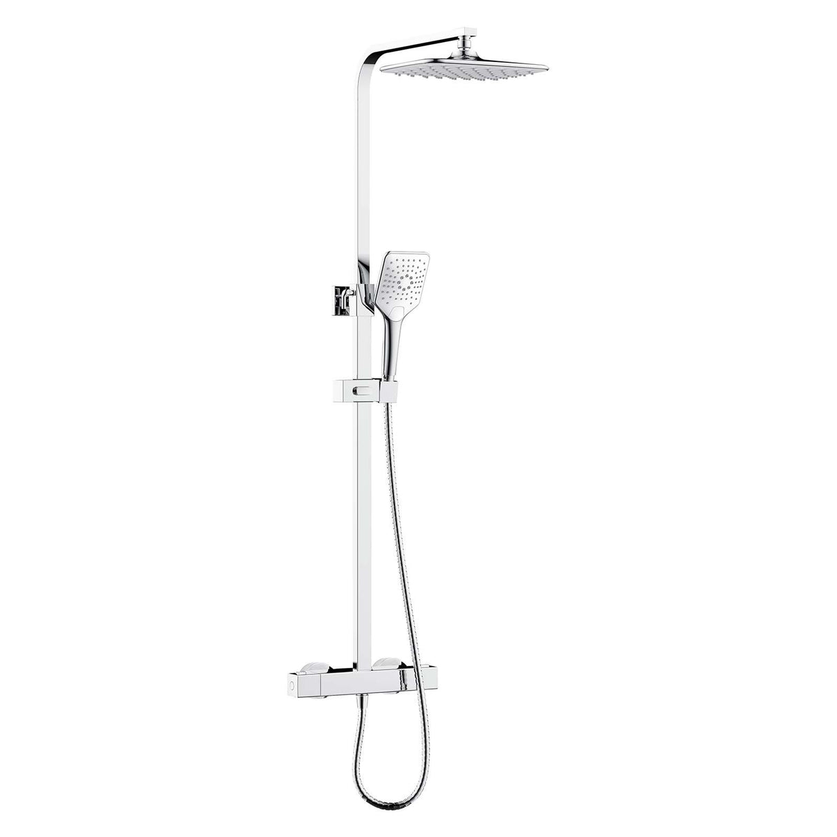 Bristan Craze2 Adjustable Rigid Riser Diverter Bar Shower Mixer in Chrome